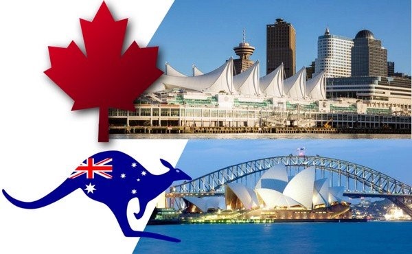 Nên định cư ở Úc hay Canada?