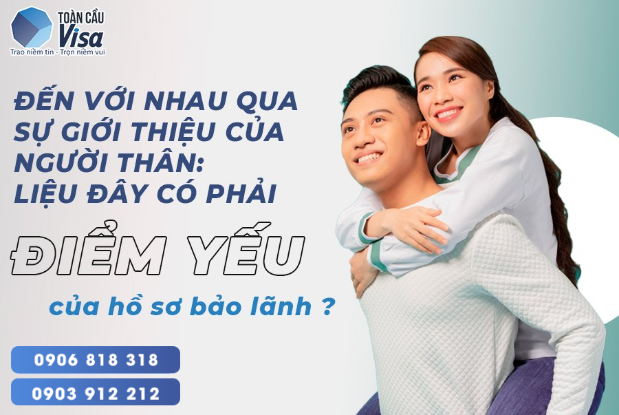 Được người thân mai mối giới thiệu liệu có phải là điểm yếu?