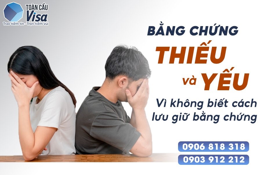 Đánh mất bằng chứng là nỗi sợ chung của các cặp đôi