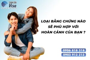 Loại bằng chứng phù hợp nhất là bằng chứng gắn liền với mối quan hệ của bạn